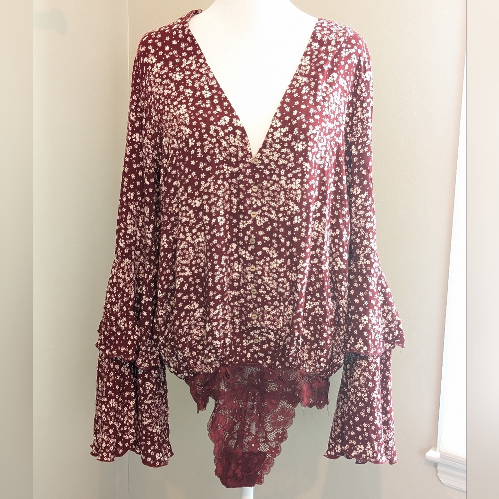 Free People bodysuit.